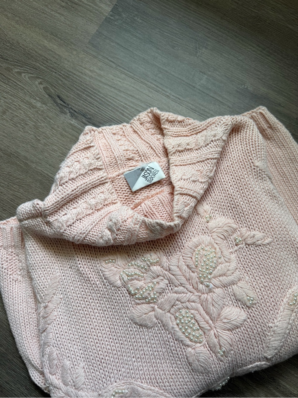Jason Maxwell vintage knit sweater